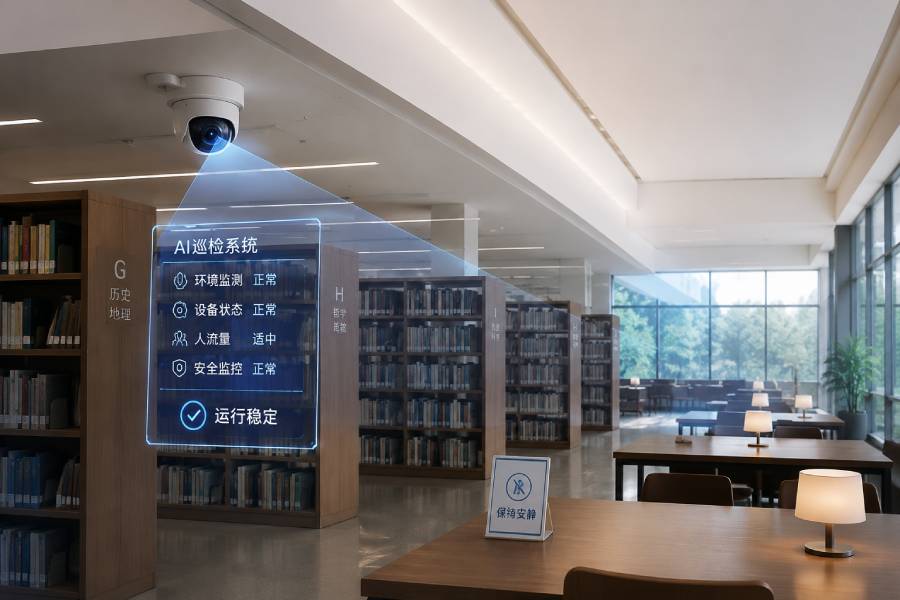 圖書館場景