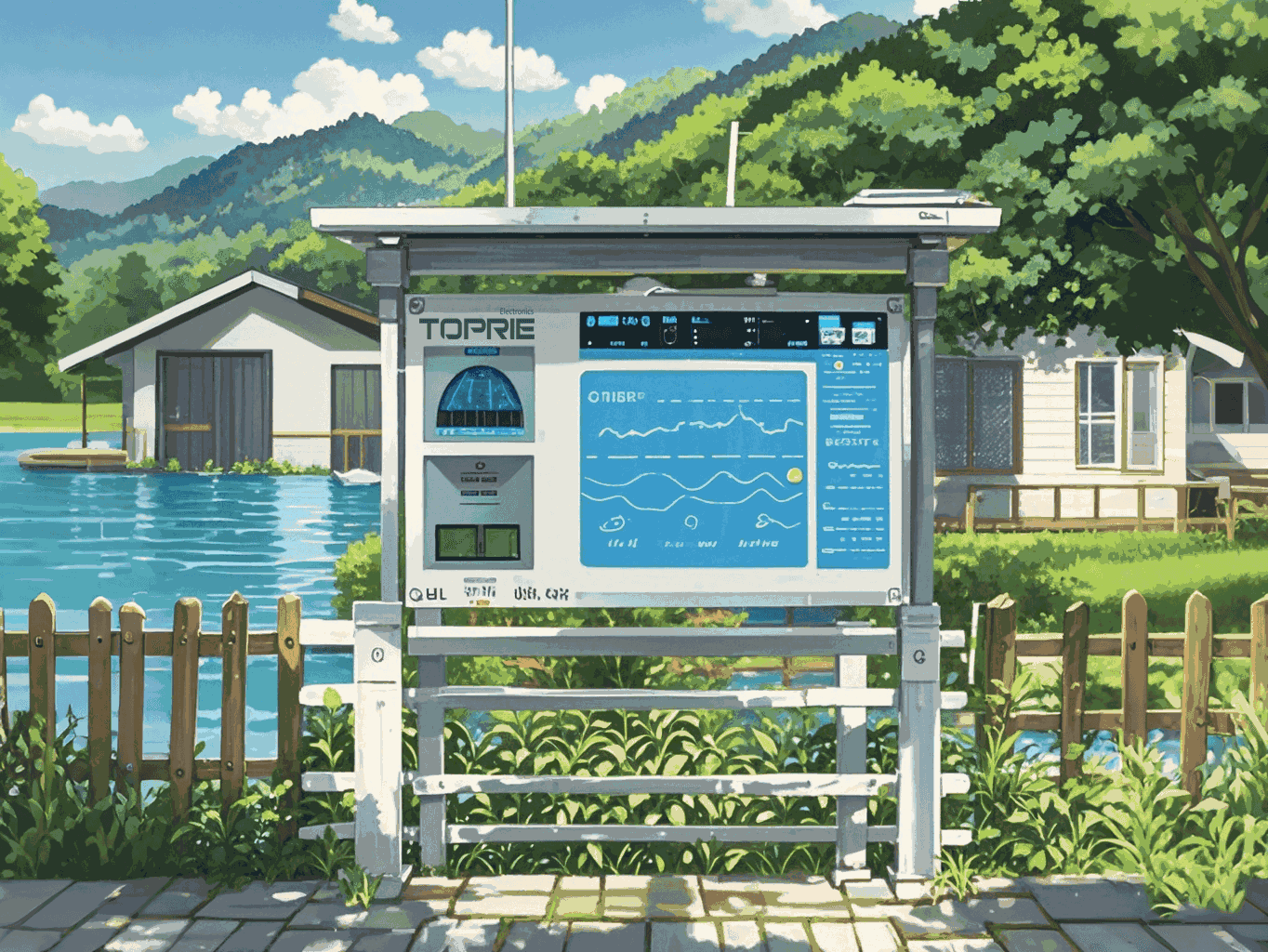 智慧水雨情在線檢測(cè)系統(tǒng)解決方案